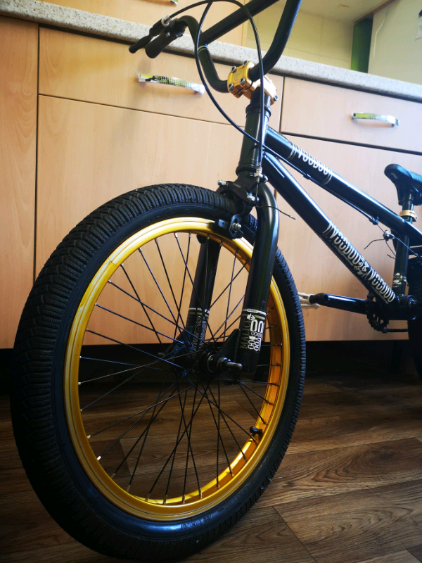 voodoo malice bmx black and gold
